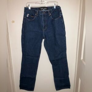 Guess Women’s Relaxed Fit Jeans in Deep Blue
